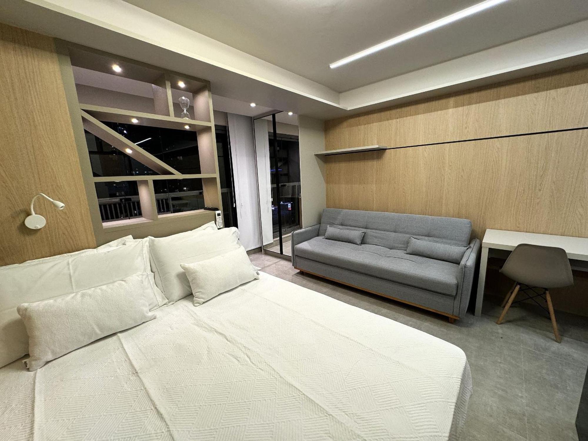 Completo Na Porta Do Metro Madalena! Apartamento São Paulo